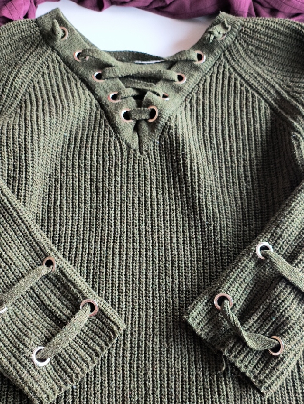 Green Sweater